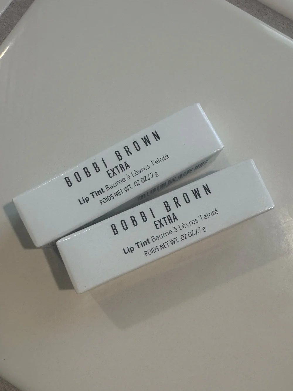 2 Bobbi Brown Extra Lip Tinted Balm With Plumping- White Packaging